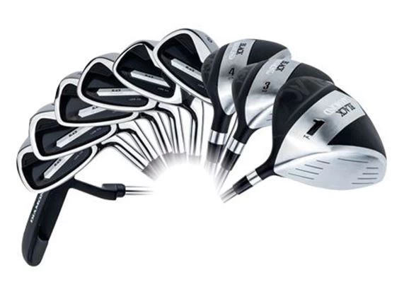 Black Diamond Dames Golfset 10 Clubs Graphite Linkshandig