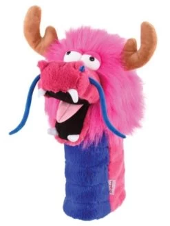 Daphne Headcover Pink Dragon