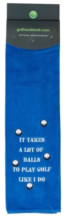Nova Golf A Lot Of Balls Towel