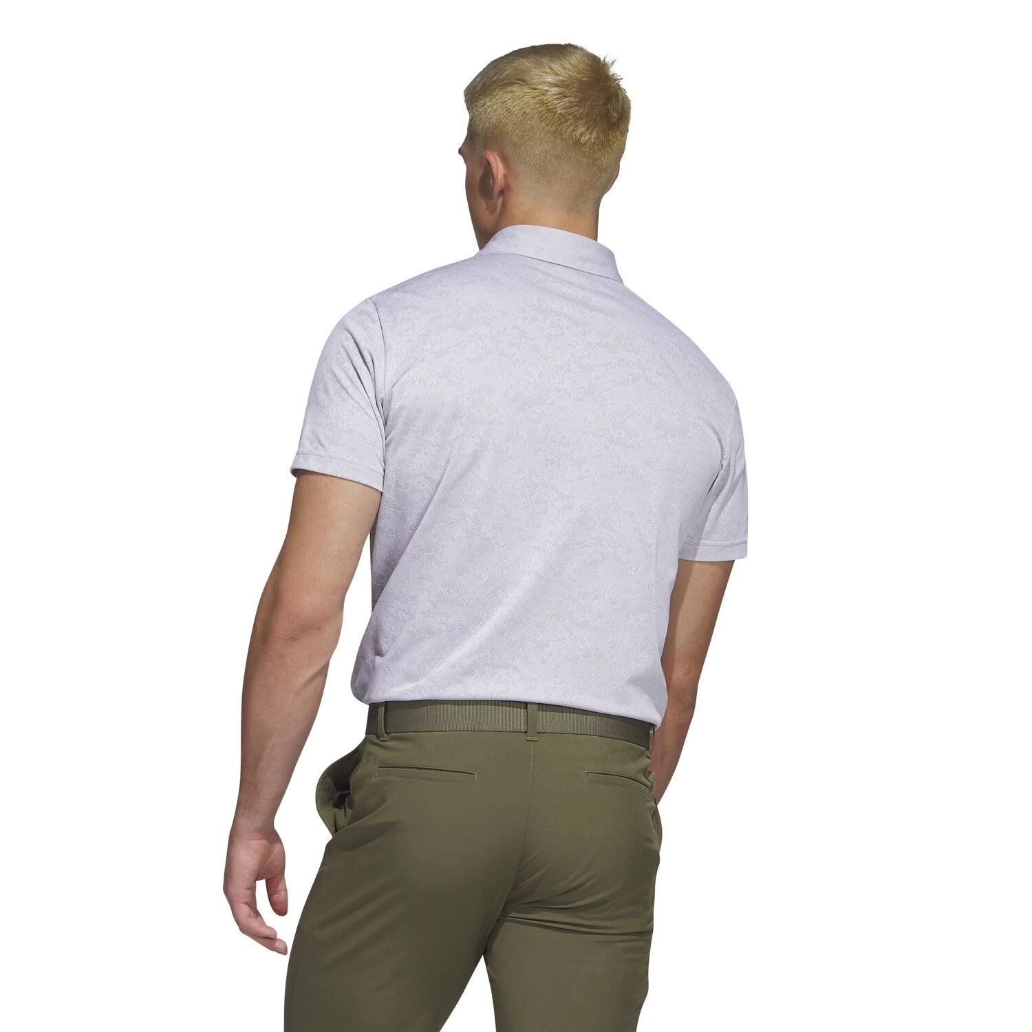 Adidas Textured Jacquard Polo - Afbeelding 3