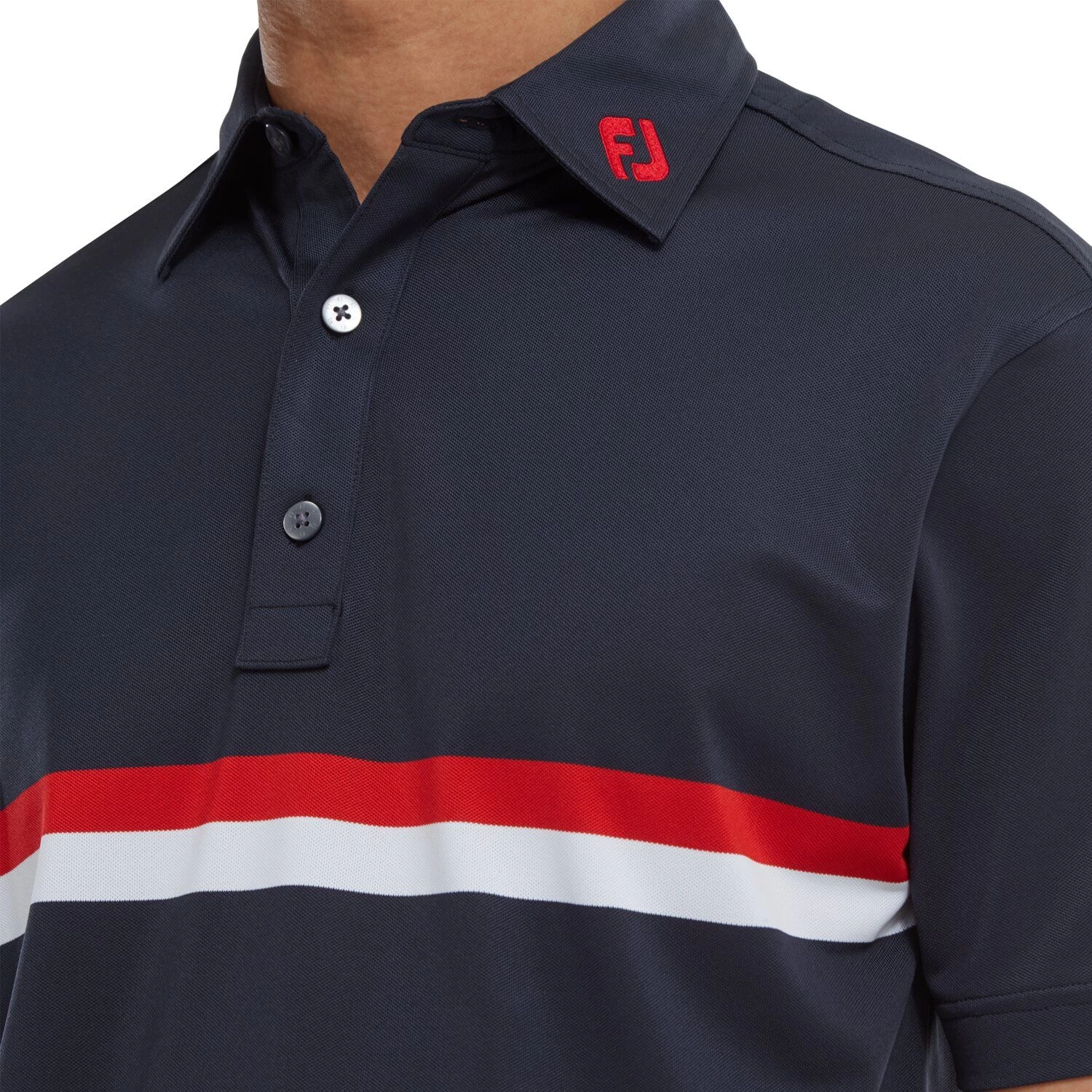 Footjoy Double Chest Band Pique - Afbeelding 3